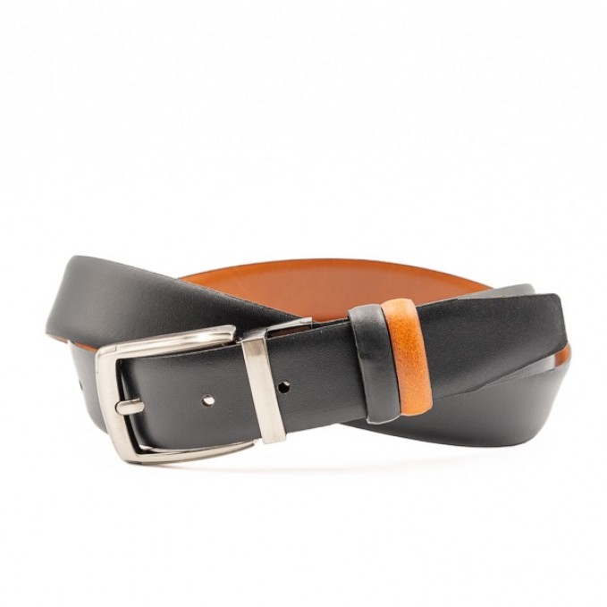 reversible - belts - men - Handmade belt DF30 Tabac Προϊόντα